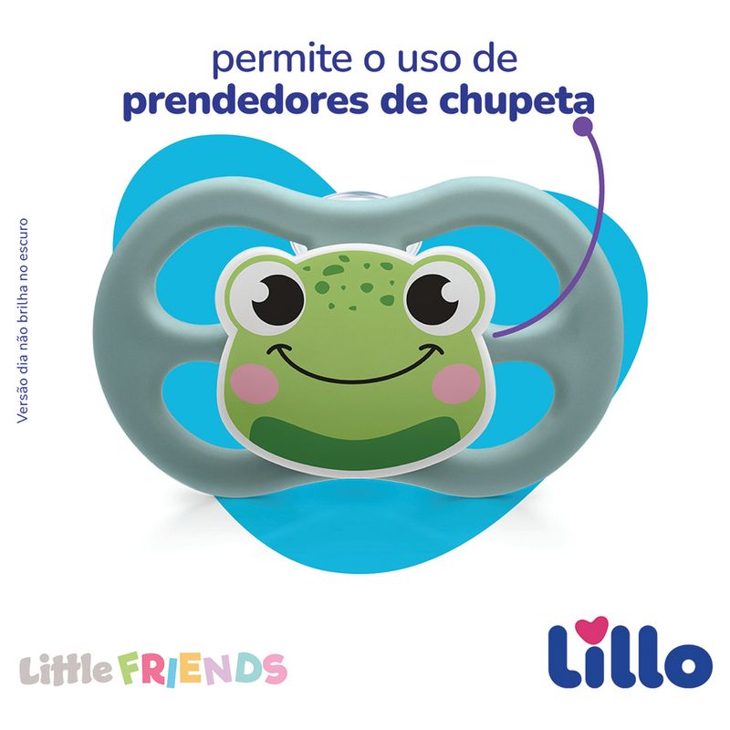 Chupeta-Lillo-Little-Friends-Tamanho-2-Azul