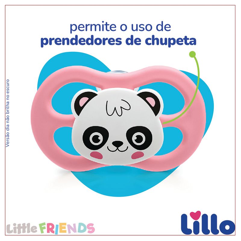 Chupeta-Lillo-Little-Friends-Tamanho-2-Rosa