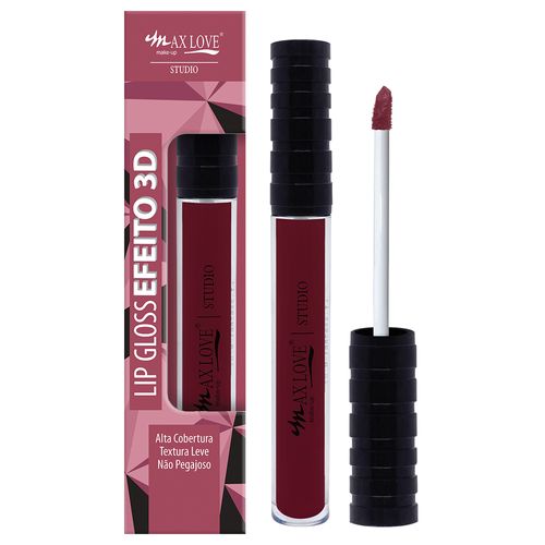 Batom Lip Gloss Efeito 3D Max Love Cor 902