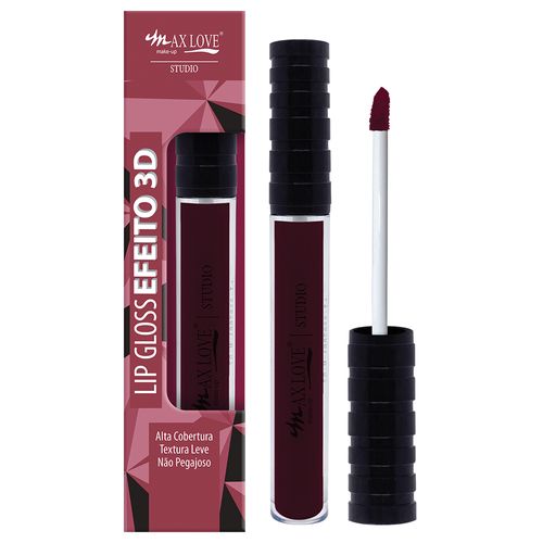 Batom Lip Gloss Efeito 3D Max Love Cor 916