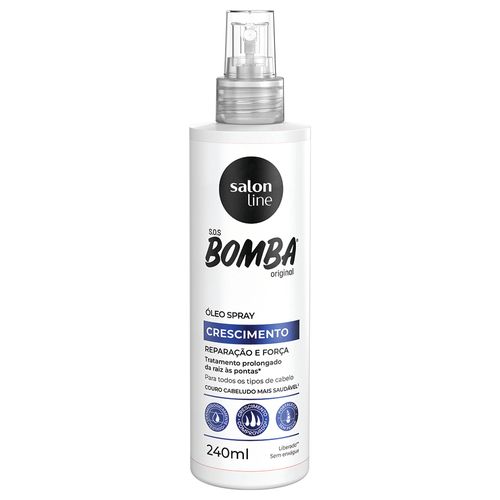 Óleo Spray Crescimento Sos Bomba Original Salon Line 240 ML