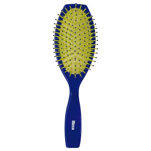 Escova de Cabelo Ricca Oval Blue