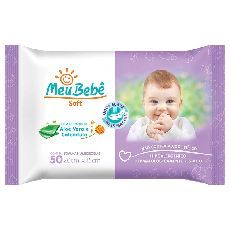 Toalha-Umedecida-Meu-Bebe-Soft-Com-50-Unidades