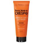 Co- Wash Livre- Leve e Crespo Limpeza 2 em 1- 250 ML