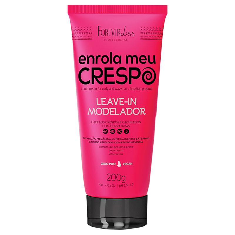 Leave-in Forever Liss Enrola Meu Crespo 300 G