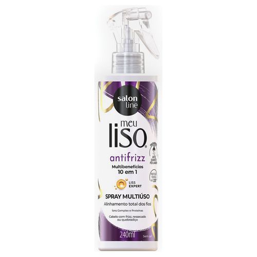 Meu Liso Antifrizz Spray Multiuso Multibenefícios 10 em 1 240 ML