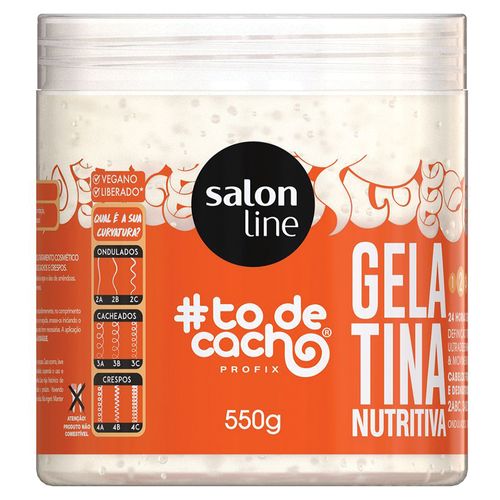 Gelatina Nutritiva #TDC Salon Line 550 G