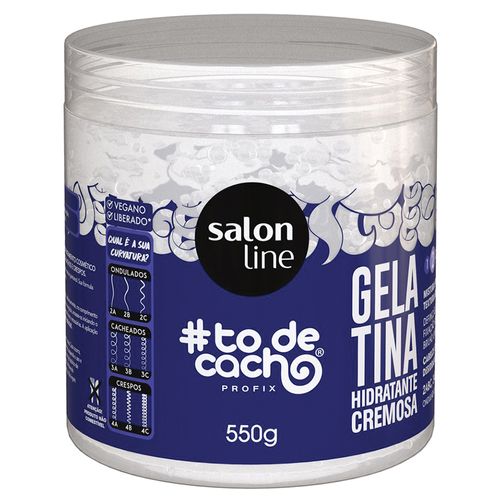 Gelatina Hidratante Cremosa #TDC Salon Line 550 G