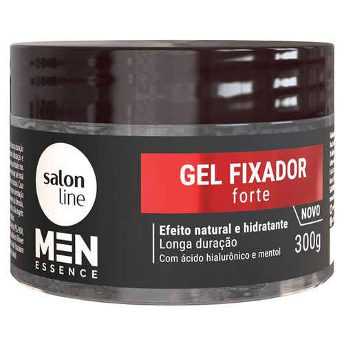 Gel Fixador Forte Men Essence Salon Line 300 G