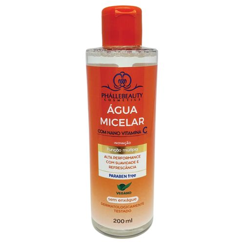 Água Micelar Vitamina C  Phállebeauty Ph0503 200ml