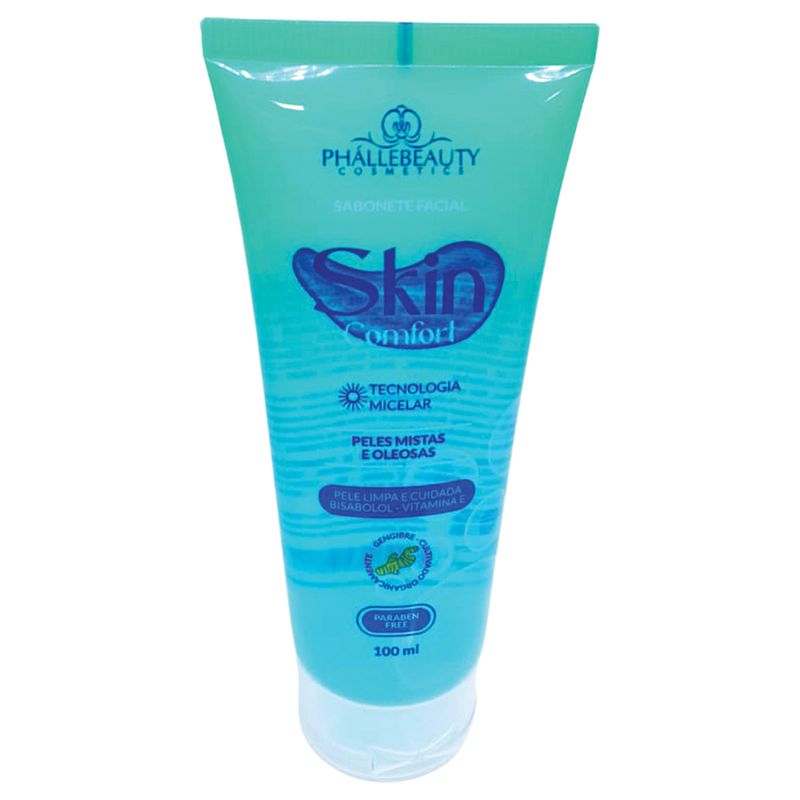 Sabonete Liquido Facial Skin Comfort Phallebeauty Ph0174 100ml