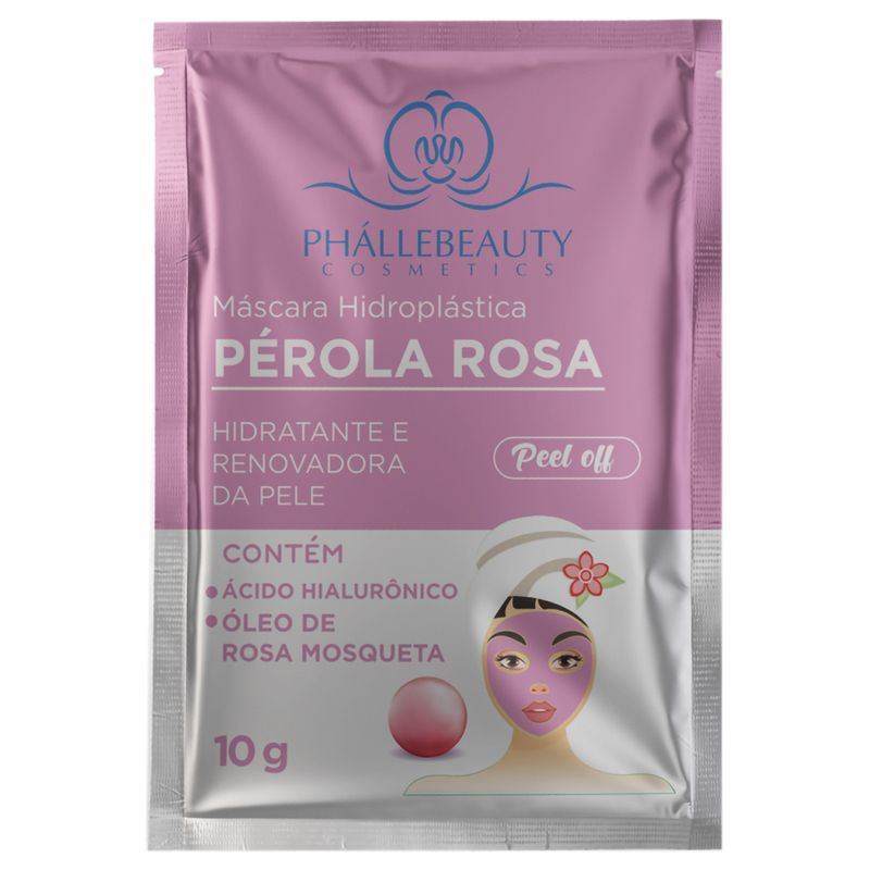 Sache Mascara Facial Perola Rosa Phallebeauty Ph0513