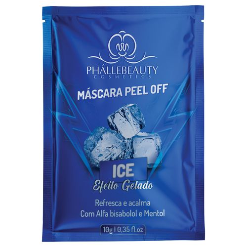 Sache Máscara Facial Pell Off  Ice Efeito Gelado Phállebeauty Ph0828