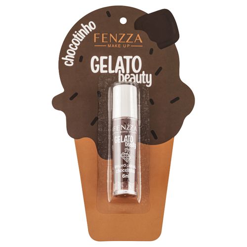 Brilho Labial Fenzza Make Up Gelato Beauty Chocotinho 6ml