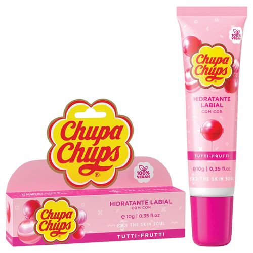 Hidratante Labial Chupa Chups de Tutti - Frutti 10g