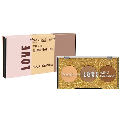 Paleta De Iluminador Cor 01 Max Love 30g