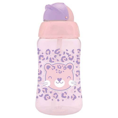 Copo Zoo Com Canudo Lolly Feminino Solapa 330ml