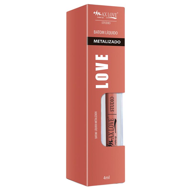 Max Love Batom Liquido Metalizado Cor 774 4ml