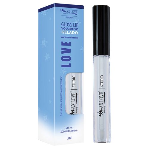 Max Love Lip Volumoso Gelado Cor 100 4ml