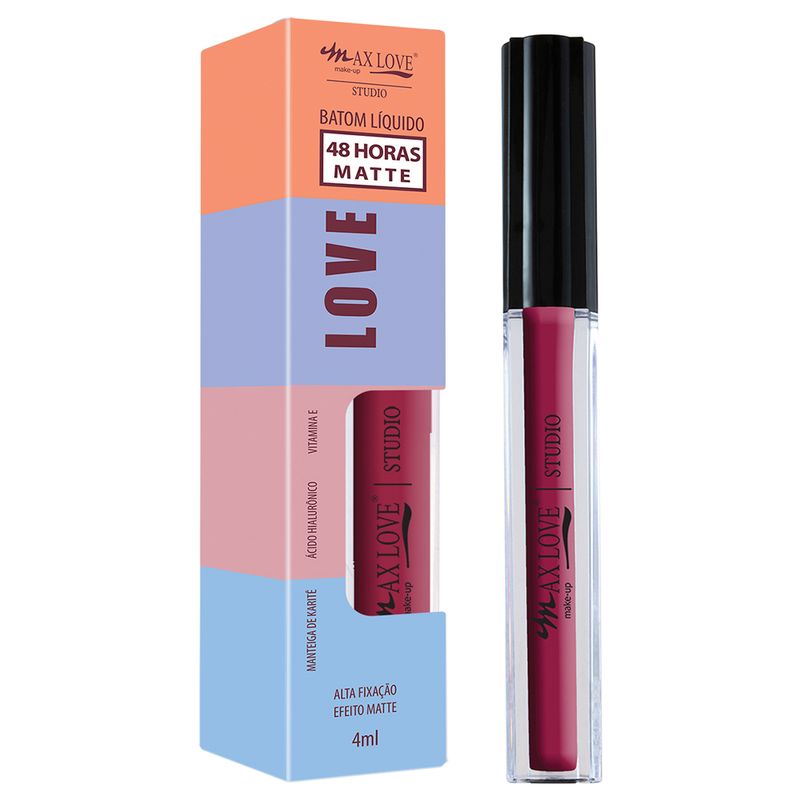 Max Love Batom Liquido Matte 48h Cor 267 4ml