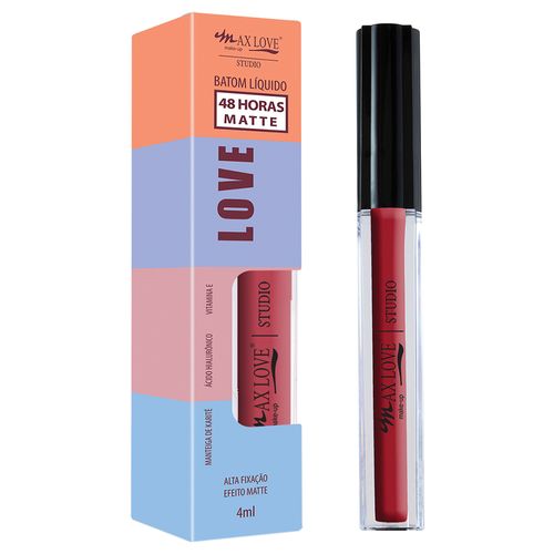 Max Love Batom Líquido Matte 48h Cor 275 4ml