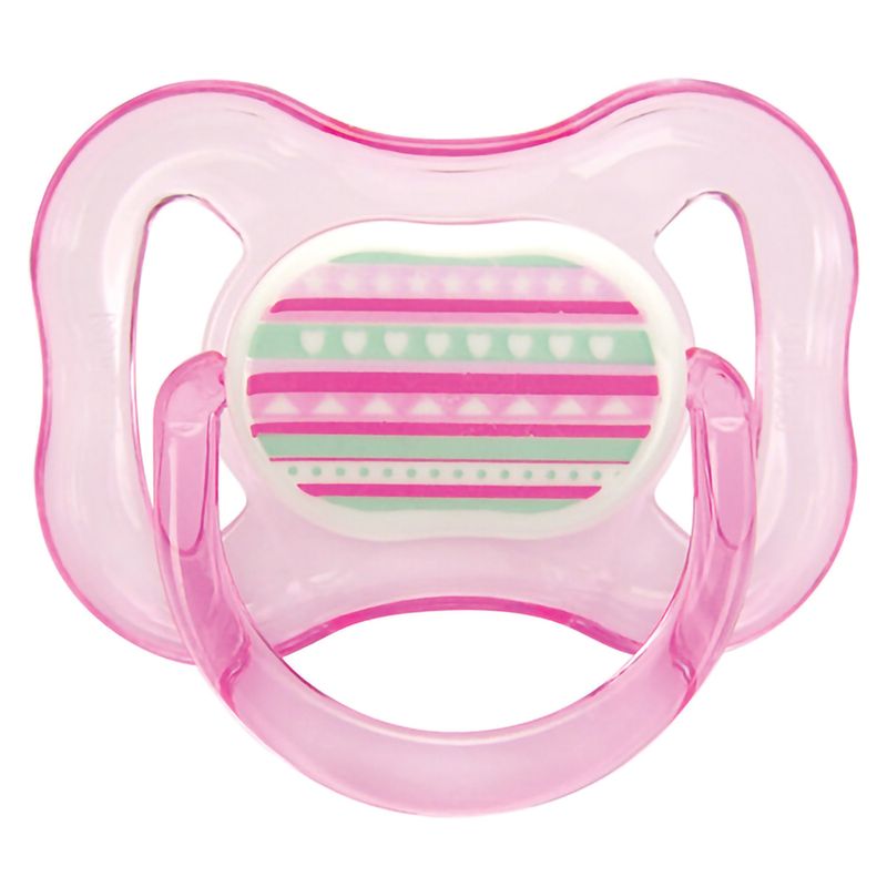 Chupeta Color Kuka Decorada N1 Ortodontica Rosa