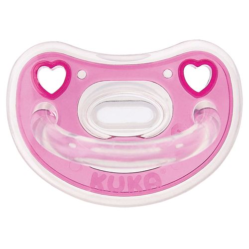 Chupeta Elegance Kuka Plus N2 Ortodôntica Rosa