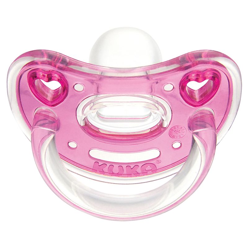 Chupeta-Elegance-Kuka-Plus-N2-Ortodontica-Rosa