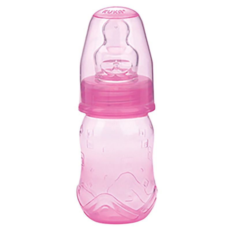 Mamadeira Aquarela Kuka M1 Ortodontica Rosa 70ml