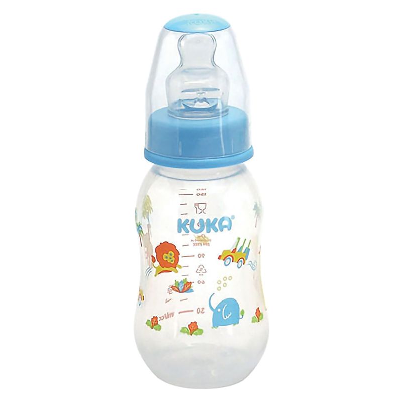 Mamadeira Natural Kuka Color Ortodontica Azul 160ml