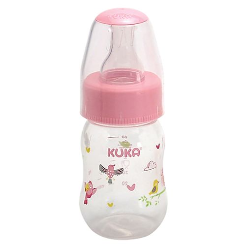 Mamadeira Natural Kuka Color Universal Rosa 70ml