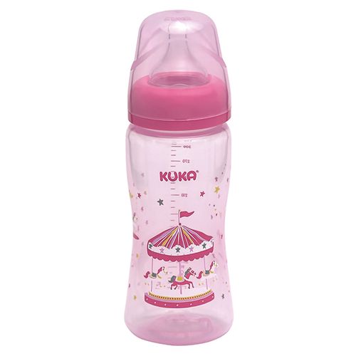 Mamadeira Essential Big Kuka B2 Ortôdontica Rosa 330ml