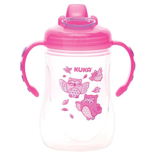 Caneca Decorada Kuka Fun Rosa 300ml