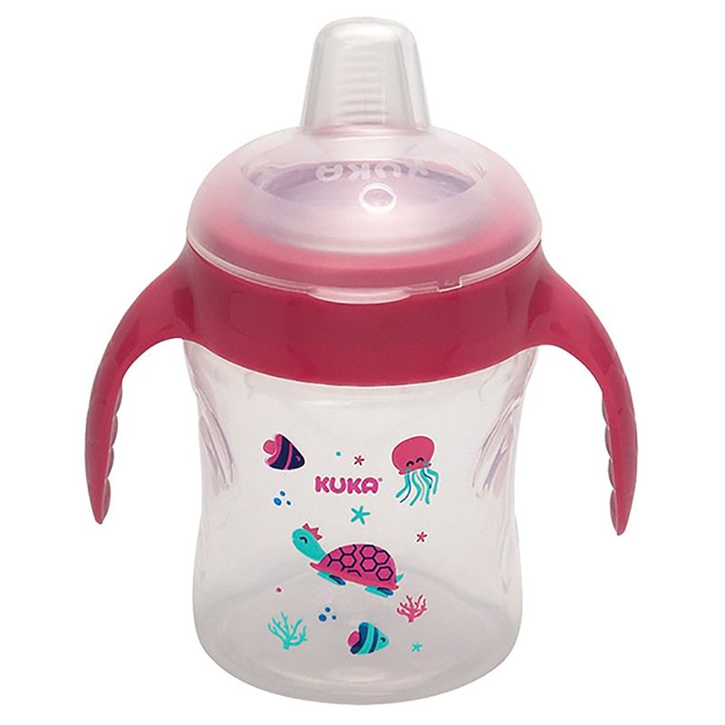 Caneca Treinamento Decorada Fun Kuka Rosa 200ml