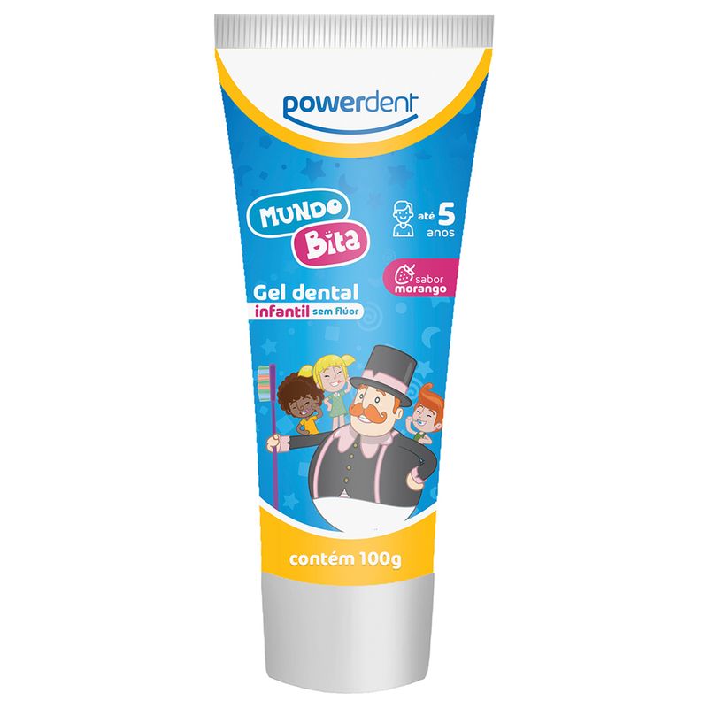 Gel-Dental-Infantil-Powerdent-Mundo-Bita-100g