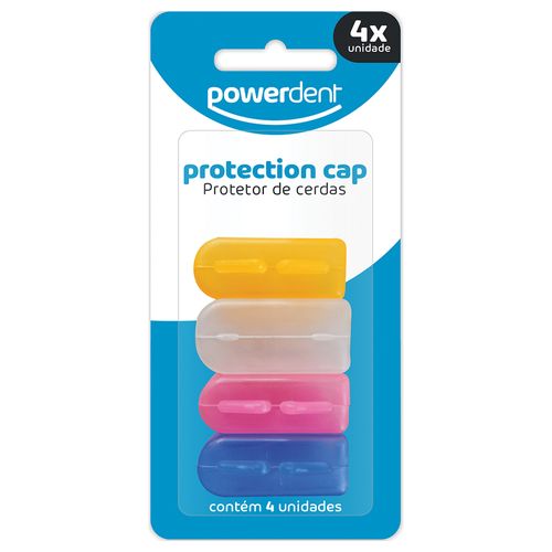 Protetor de Cerdas Powerdent Protection Cap 4 Unidades