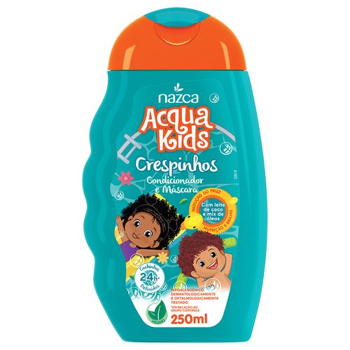 Condicionador Aqua Kids Crespinhos Nazca de 250ml