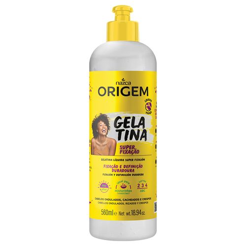 Gelatina Líquida Nazca Origem Super Fixção 560ml