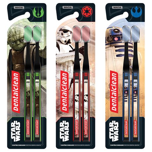 Escova Dental Star Wars L2 P1 Macia Dental Clean