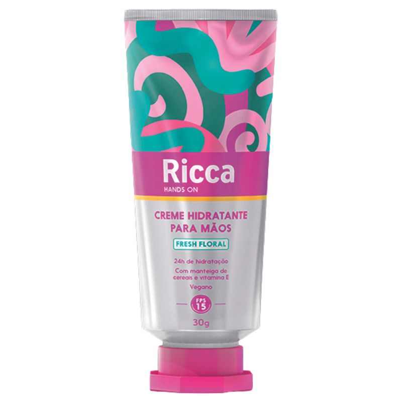 Creme-Hidratante-de-Maos-Ricca-Fps-15-Fresh-Floral