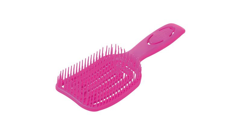 Escova De Cabelo Ricca Flex Wet Dry Rosa