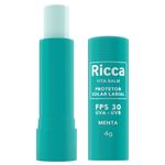 Protetor-Solar-Labial-FPS30-Ricca-Menta-Blister