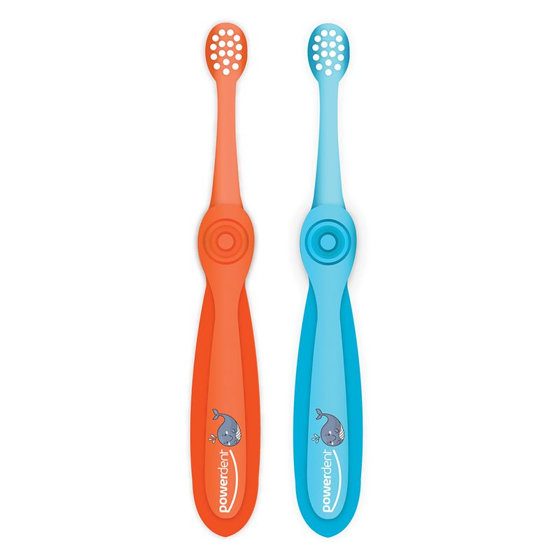 Escova de Dente Powerdent Infantil Ocean Kids de 1 A 3 Anos
