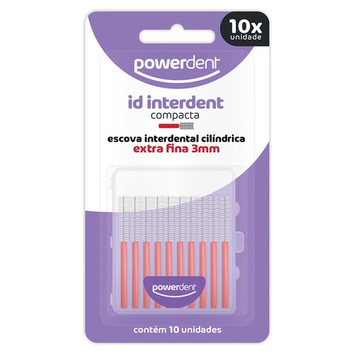 Escova Interdental Powerdent Extra Fina 3mm