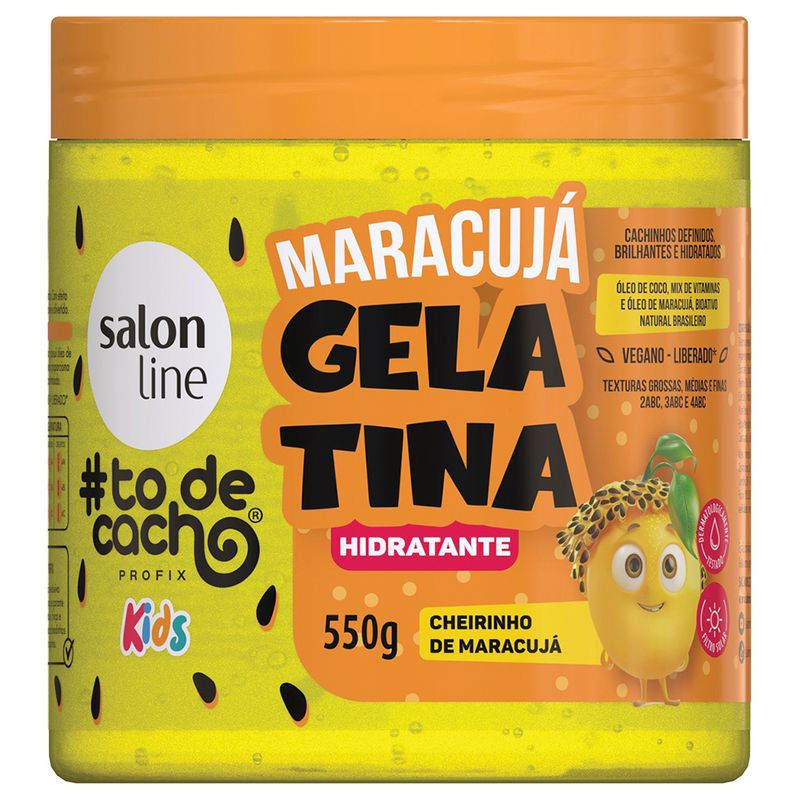 Gelatina-Salon-Line-Kids--TDC-Hidratante-De-Maracuja-550g