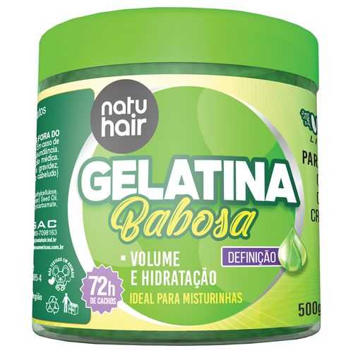 Gelatina Natuhair Babosa 500g