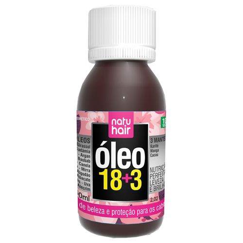 Óleo 18 + 3 Natuhair 60ml