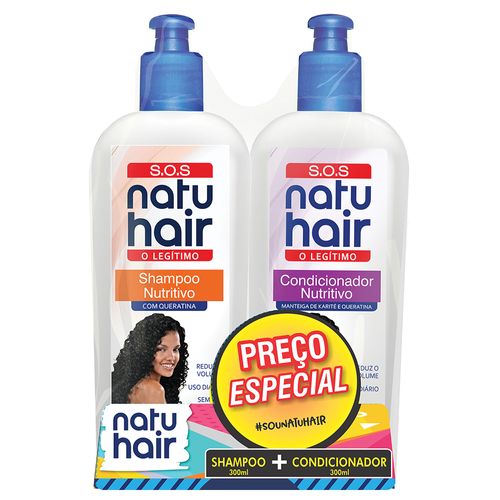 Kit SOS Tradicional Natuhair (Shampoo + Condicionador)