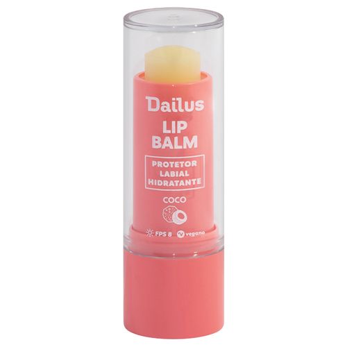 Lip Balm Protetor FPS 8 Dailus Coco 4g