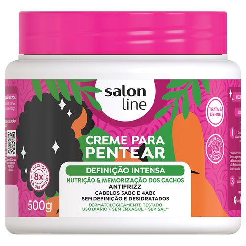 Creme para Pentear Salon Line Definiçao Intensa 500g